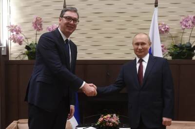 «Найдём решение» – Путин пообещал Сербии дешёвый газ
