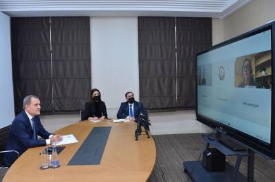 Глава МИД Азербайджана встретился со специальным представителем действующего председателя ОБСЕ по Южному Кавказу