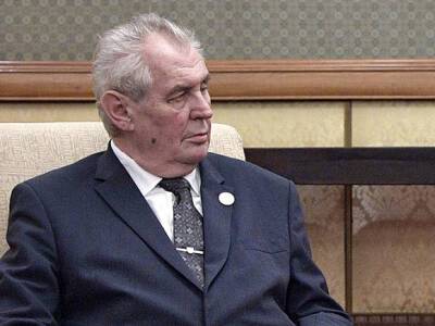 Президент Чехии Милош Земан заразился коронавирусом
