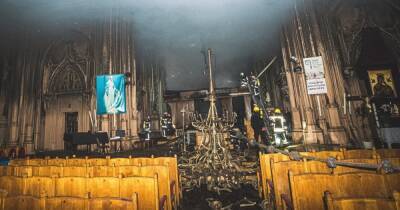 Горевший костел Святого Николая хотят частично восстановить к Новому году
