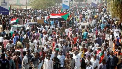 Абдалла Хамдок - Тысячи людей в Судане протестуют против соглашения между премьер-министром Хамдоком и военными - unn.com.ua - Украина - Киев - Судан - г. Хартум