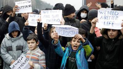 Мигранты взбунтовались в охраняемом центре для иностранцев в Польше