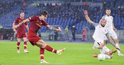 «Рома» разгромила «Зарю» и вышла в плей-офф Лиги конференций