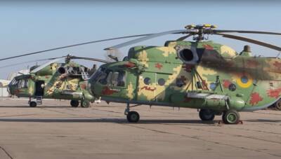 Военно-морская авиация Украины получила два вертолета Ми-8МСБ-В (ВИДЕО)