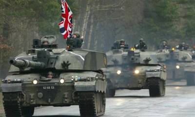 «На случай войны с Россией»: Великобритания отправит военную технику в Германию
