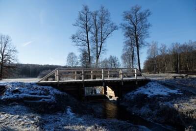 В Ясной Поляне открыли исторический мост