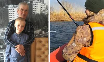 Дедушка с внуком спасли тонущего человека в карельском городе