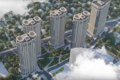 В Чечне началось строительство крупного жилого комплекса