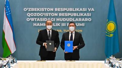 Узбекистан и Казахстан подписали соглашения более чем на 611 миллионов долларов