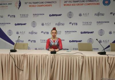 Американская гимнастка рассказала о продуктивной подготовке ко Всемирным соревнованиям среди возрастных групп в Баку