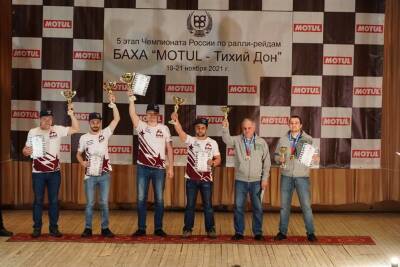 Ульяновская команда стала медалистом чемпионата России по ралли-рейдам