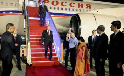Стала известна дата поездки Путина в Индию