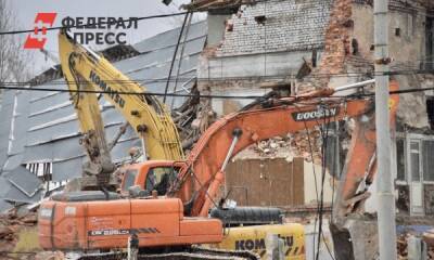 На Среднем Урале вдвое вырос спрос на работников по сносу зданий
