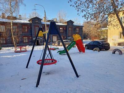 Три новые детские площадки обустроили в Московском районе