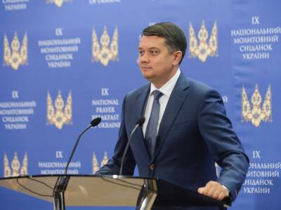 Разумков заявил, что будет принимать участие и в президентских, и в парламентских выборах