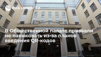 Секретарь Общественной палаты Михеева призвала не паниковать из-за планов ввести QR-коды