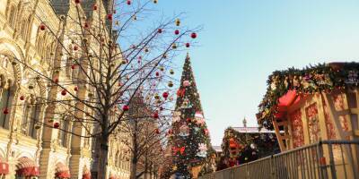 В Москве возобновят работу новогодние ярмарки и катки