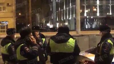 Погоня в центре Москвы закончилась задержанием пьяного водителя
