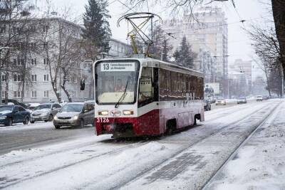 В Новосибирске водитель трамвая оставил пассажиров на улице из-за обеда