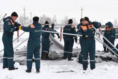 Спасатели убирают усиление после ЧП на шахте «Листвяжная»