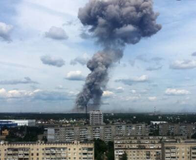 На заводе боеприпасов в РФ прогремело несколько взрывов: есть пострадавшие. ВИДЕО