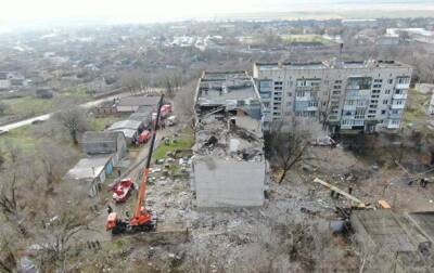 На месте взрыва на Николаевщине нашли женщину