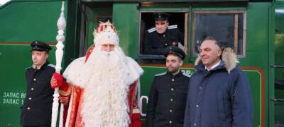 «Поезд Деда Мороза» прибудет в Петрозаводск после Нового года