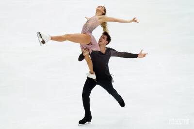 Победный танец Синициной и Кацалапова на Гран-при России. ВИДЕО