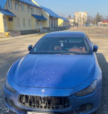 Житель Закарпатья лишился элитного спорткара Maserati из-за поддельных документов