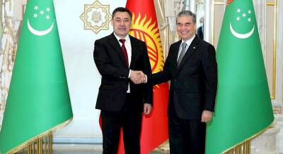Президенты Туркменистана и Кыргызстана выразили взаимную готовность к дальнейшему укреплению и углублению двустороннего сотрудничества