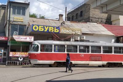 Авария в центре Донецка перекрыла движение