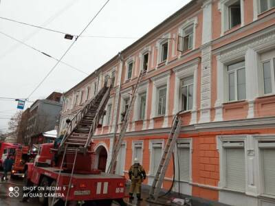 Два человека пострадали на пожаре в Нижегородском районе