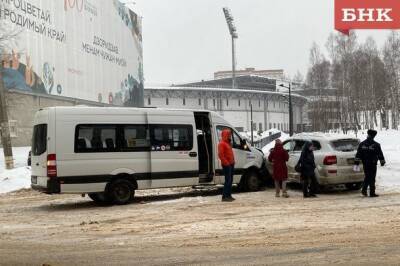 Подробности ДТП с маршруткой в Сыктывкаре: водитель иномарки не выдержала дистанцию