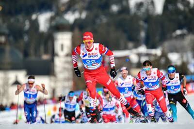 Российские лыжники заняли весь пьедестал в пасьюте на Кубке мира