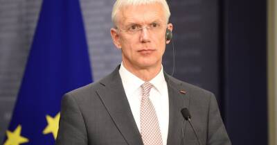 Кариньш: ЕС и НАТО должны дать сигнал России на случай эскалации ситуации на границе с Украиной