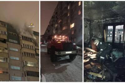 В пожаре в Ленинском районе Новосибирска погибли два человека
