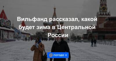 Вильфанд рассказал, какой будет зима в Центральной России