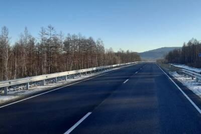 Более 25 км автодороги «Амур» в Забайкалье сдали в эксплуатацию после ремонта