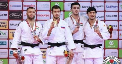 Таджикские дзюдоисты завоевали три медали на турнире Большого шлема в Абу-Даби