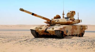 Россия представит приспособленный для пустынь новый танк Т-90МС на выставке в Каире
