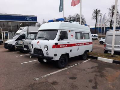 Смоленская область в этом году получила 22 автомобиля скорой помощи