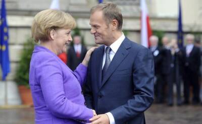 Величайшая ошибка Меркель — лидер польской оппозиции Туск о «Северном потоке — 2»