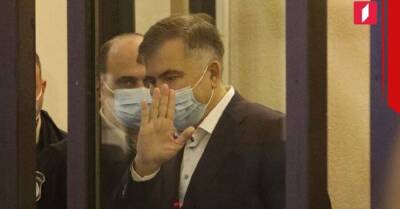Михаил Саакашвили - Рати Брегадзе - Саакашвили привезли на заседание суда в Тбилиси, его сторонники устроили потасовку с полицией - kp.ua - Украина - Грузия - Тбилиси