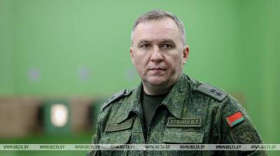 Хренин: блок НАТО наращивает наступательный потенциал вооруженных сил вблизи границ Беларуси