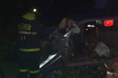 В Сосновом Бору машина врезалась в столб, водитель погиб