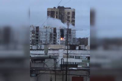 При пожаре на улице Жени Егоровой погиб человек