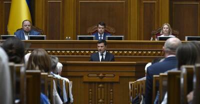 Депутатов попросили не нарушать регламент во время выступления Зеленского в Раде 1 декабря