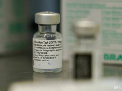 Украина до конца года получит 7,2 млн доз вакцин от коронавируса Pfizer/BioNTech