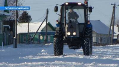 В районе Башкирии приобрели снегоуборочную технику по ППМИ