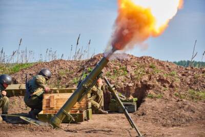 ВС Украины нанесли мощный артиллерийский удар на луганском направлении